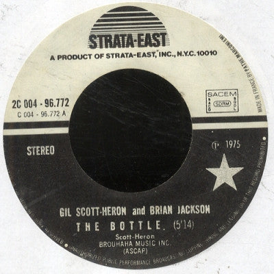 GIL SCOTT-HERON & BRIAN JACKSON - The Bottle