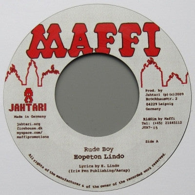 HOPETON LINDO - Rude Boy