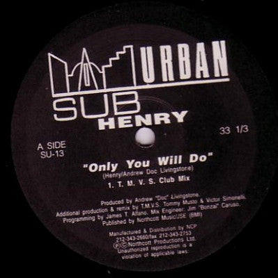 HENRY - Only You Will Do