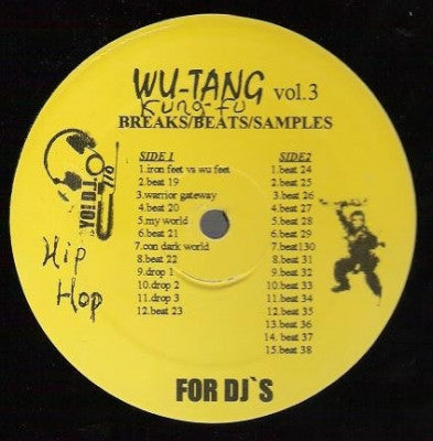 VARIOUS ARTISTS - Wu-Tang Kung-Fu Breaks, Beats & Samples Vol. 3
