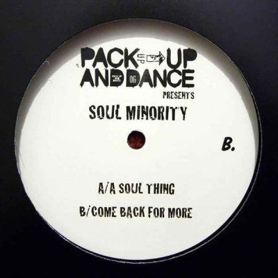SOUL MINORITY - A Soul Thing / Come Back For More