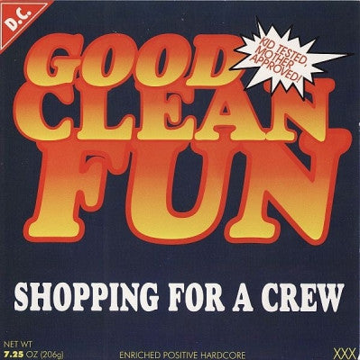 GOOD CLEAN FUN - Shopping For A Crew