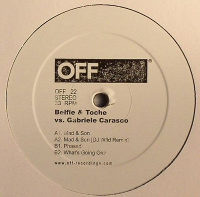 BELFIE & TOCHE VS. GABRIELE CARASCO - Mad & Son EP