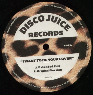 PRINCE - I Want To Be Your Lover (Extended Edit) / Head (Re-Edit)