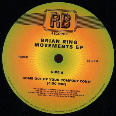 BRIAN RING - Movements EP
