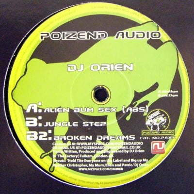 DJ ORIEN - Alien Bum Sex