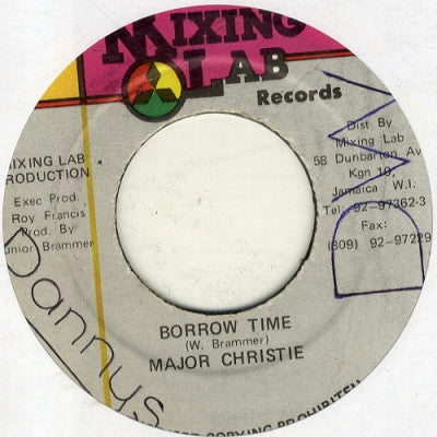 MAJOR CHRISTIE - Borrow Time