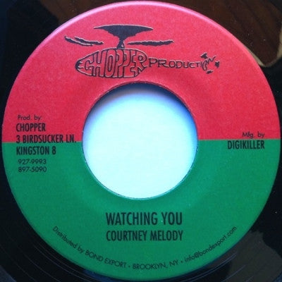COURTNEY MELODY / BLACK ROOTS BAND - Watching You / Version