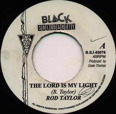 ROD TAYLOR / SCIENTIST - The Lord Is My Light / King Tubby's Mandate