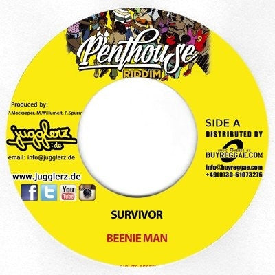 BEENIE MAN / RANDY VALENTINE - Survivor / Lock Me Up