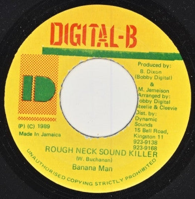 BANANA MAN - Rough Neck Sound Killer / Version