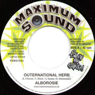 ALBOROSIE / SLY & ROBBIE - Outernational Herb