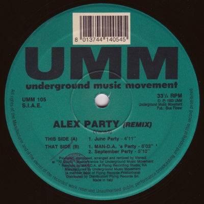 ALEX PARTY - Alex Party (remix)