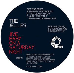 THE JELLIES - Jive Baby On A Saturday Night