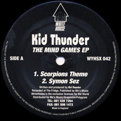 KID THUNDER - The Mind Games EP