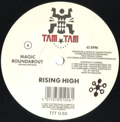 RISING HIGH - Magic Roundabout / Guess Who's Back Jack