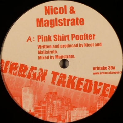 MAJISTRATE & DJ NICOL - Pink Shirt Poofter / Silicon Implant