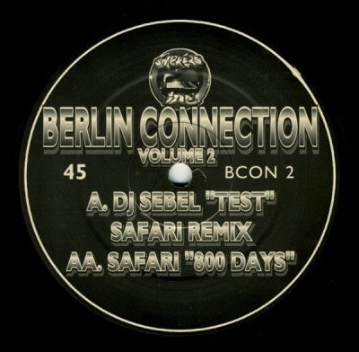 DJ SEBEL / SAFARI - Berlin Connection (Volume 2)