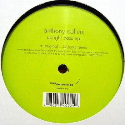 ANTHONY COLLINS - Upright Bass EP