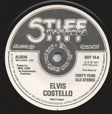 ELVIS COSTELLO - Alison