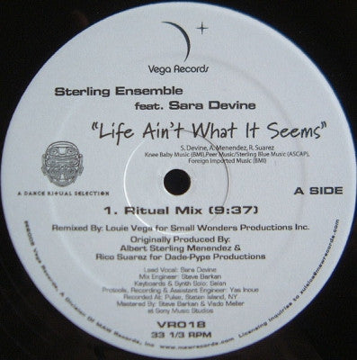 STERLING ENSEMBLE FEAT. SARA DEVINE - Life Ain't What It Seems