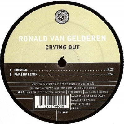 RONALD VAN GELDEREN - Crying Out