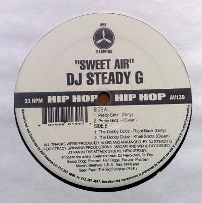 DJ STEADY G - Sweet Air