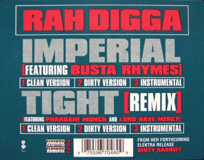 RAH DIGGA - Imperial / Tight (Remix)
