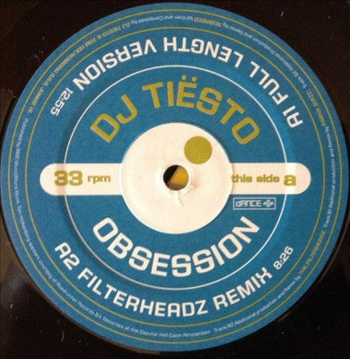 DJ TIëSTO & JUNKIE XL - Obsession