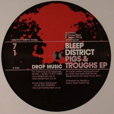 BLEEP DISTRICT - Pigs & Troughs EP