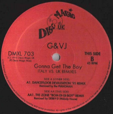G & VJ - Gonna Get The Boy