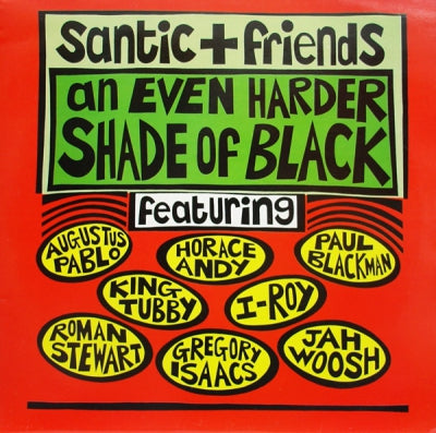 VARIOUS ARTISTS - Santic + Friends : An Even Harder Shade Of Black