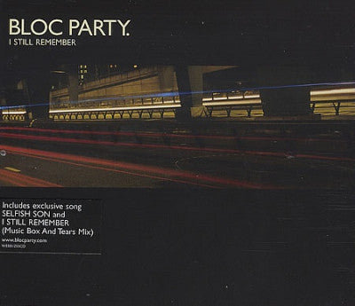 BLOC PARTY - I Still Remember