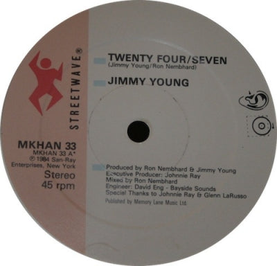 JIMMY YOUNG - Twenty Four/Seven