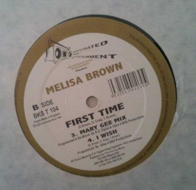 MELISA BROWN - First Time