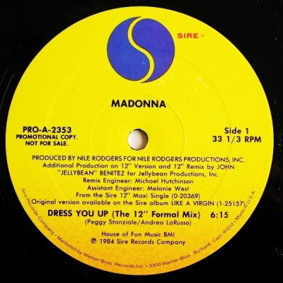 MADONNA - Dress You Up
