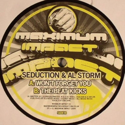 SEDUCTION & AL STORM - Won't Forget You / The Beat Kicks