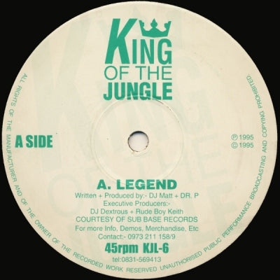 DJ MATT & DR. P / DEXTROUS - Legend / Sunny Smiles