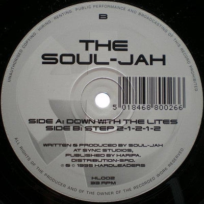 THE SOUL-JAH - Down With The Lites / Step 2-1-2-1-2