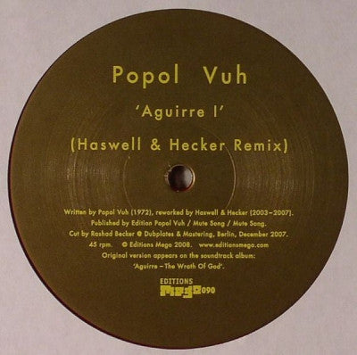 POPOL VUH - Nachts: Schnee / Aguirre I