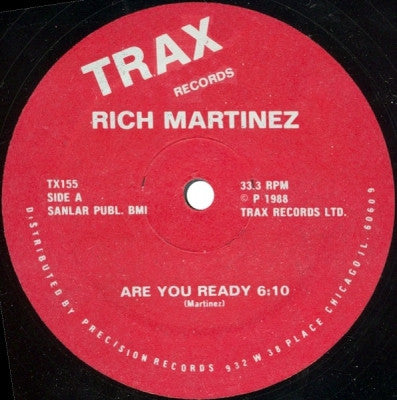 RICH MARTINEZ - Are You Ready
