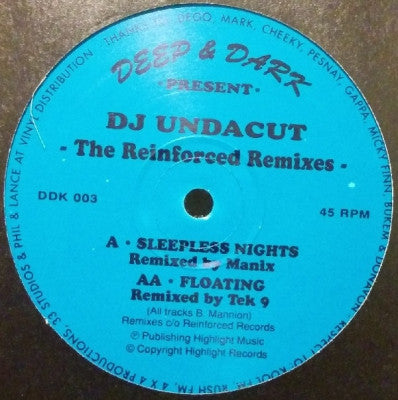 DJ UNDACUT - The Reinforced Remixes