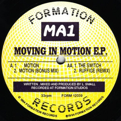 MA 1 - Moving In Motion EP