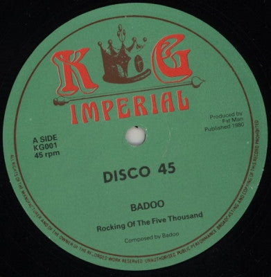 BADOO - Rocking Of The Five Thousand / Reaching To Be Free