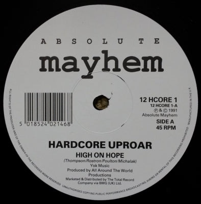 HARDCORE UPROAR - High On Hope