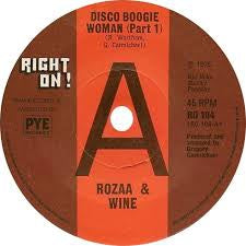 ROZAA & WINE - Disco Boogie Woman Pt. I & II