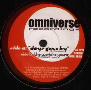VISIONEERS - Days Gone By / The World Is Yours