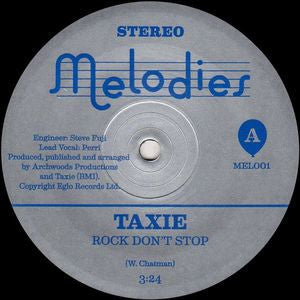 TAXIE - Rock Don't Stop