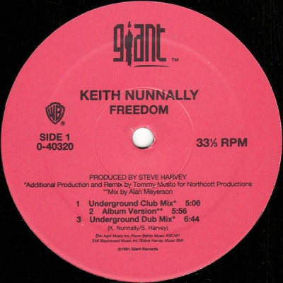 KEITH NUNNALLY - Freedom