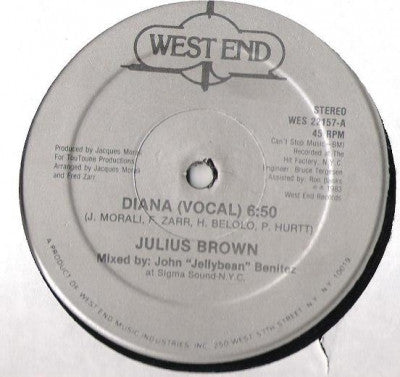 JULIUS BROWN - Diana